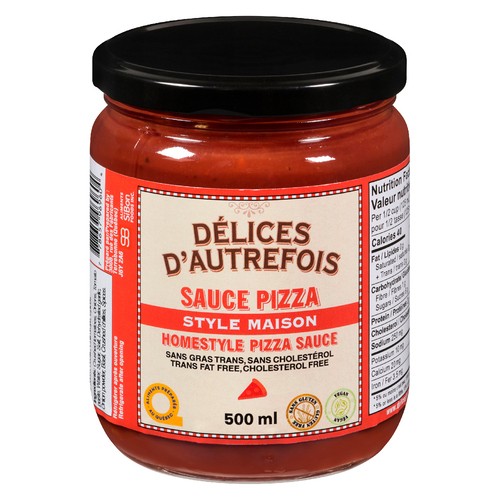 Délices D'Autrefois Sauce Pizza 500 ml