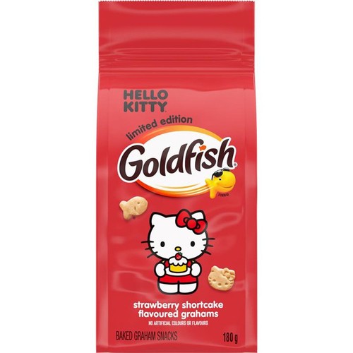 Pepperidge Farm Goldfish Hello Kitty Crackers Strawberry Shortcake 180 g
