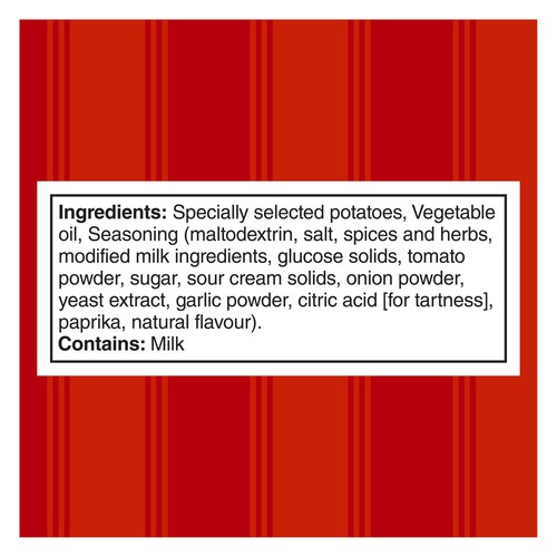 Miss Vickie's Kettle Cooked Potato Chips Vodka Sauce Pizza Flavoured 190 g