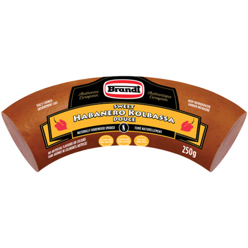 G. Brandt Meat Packers Deli Kolbassa Sweet Habanero 250 g