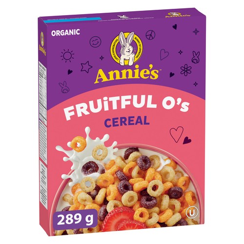 Annie's Organic Cereal Fruitful O's 289 g