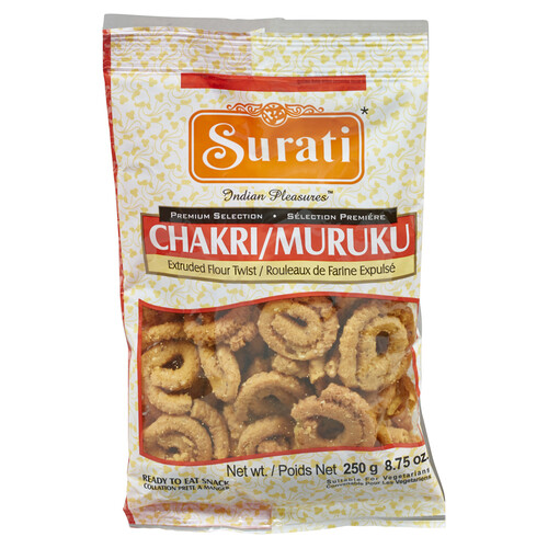 Surati Snack Chakri Flour Twist 250 g