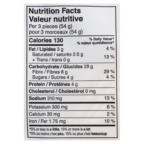The Real Coconut Organic Tortillas Coconut Flour 215 g (frozen)
