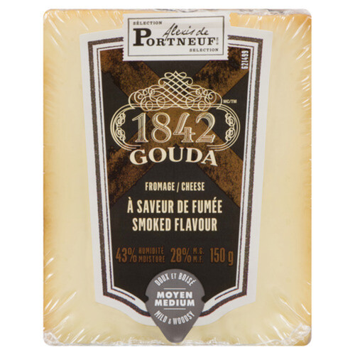 Alexis de Portneuf Fine Cheese Maker Smoked Gouda Cheese 150 g