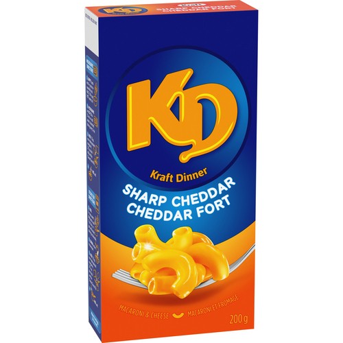 Kraft Dinner Macaroni And Cheese Sharp Cheddar 200 g