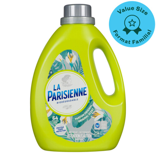 La Parisienne Laundry Detergent Original Scent Value Size 2.56 L