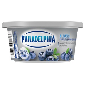 Philadelphia Produit de fromage à la crème aux bleuets 227 g
