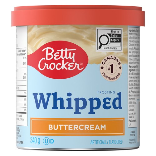 Betty Crocker Butter Cream Whipped Frosting 340 g