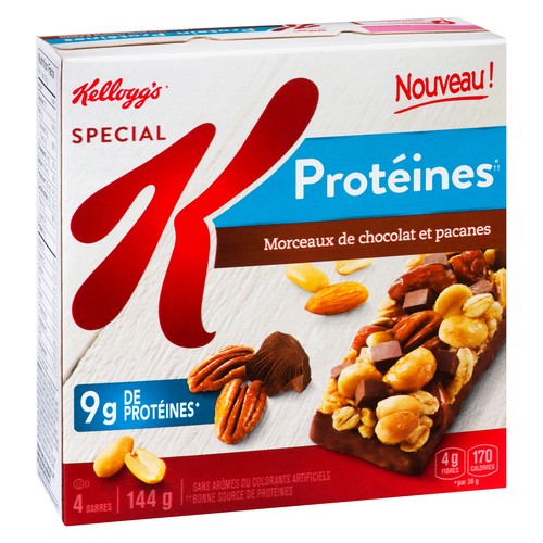 Kellogg's Special K Protein Bars Chocolate Chunk & Pecan 4 x 36 g
