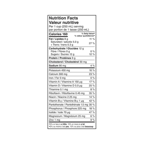 Lactantia PurFiltre 3.25% Whole Milk 4 L