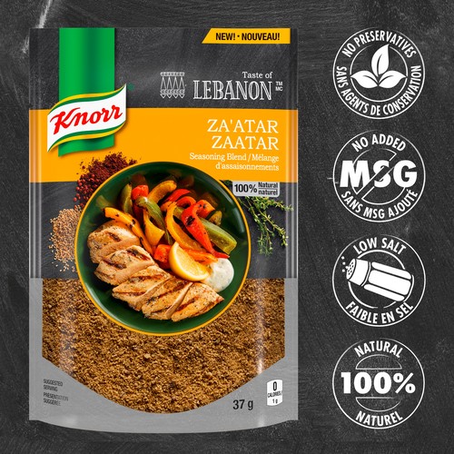 Knorr Za'atar Seasoning Blend Taste Of Lebanon 37 g