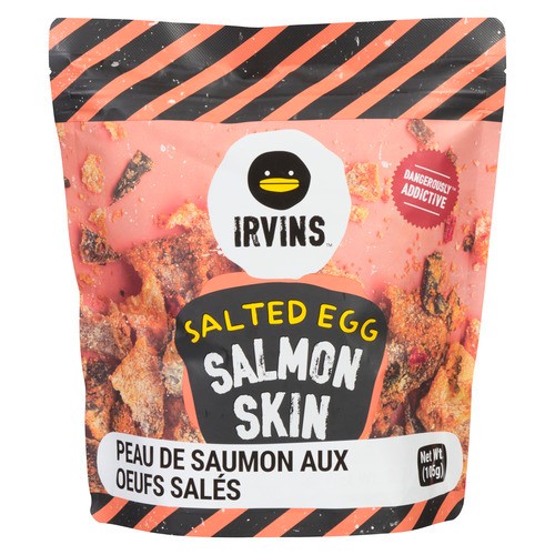 Irvins Salmon Skin Salted Egg Chips 105 g
