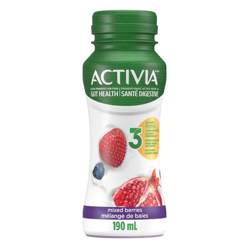 Activia Probiotic Yogurt Smoothie Mixed Berries 190 ml