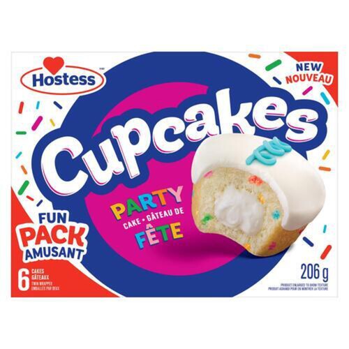 Hostess Cupcakes Party Cake 6 Count 206 g