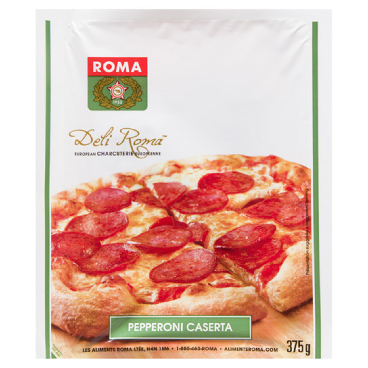 Roma Pepperoni Caserta Sliced 375 g Voilà Online Groceries & Offers
