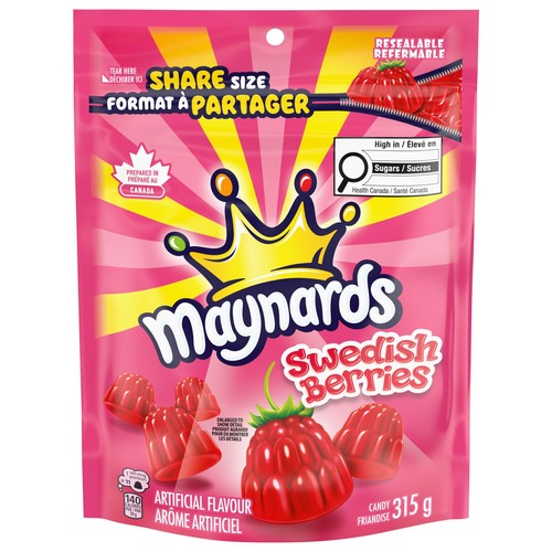 Maynards Candy Swedish Berries 315 g