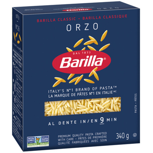 Barilla Pasta Orzo 340 g