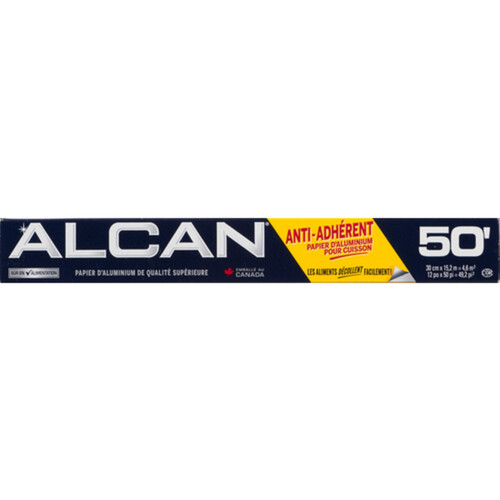 Alcan Non Stick Aluminum Foil 50 Feet 