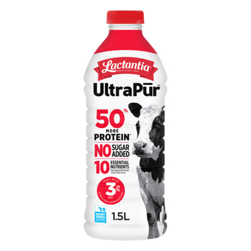 Lactantia UltraPūr 3.25% Milk Homogenized 1.5 L (bottle)