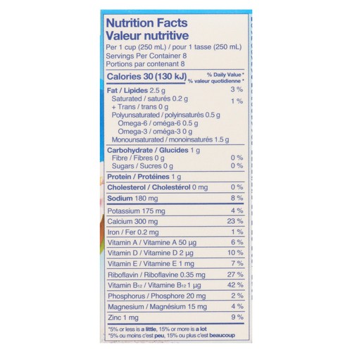 Blue Diamond Gluten-Free Almond Breeze Milk Unsweetened Vanilla 1.89 L