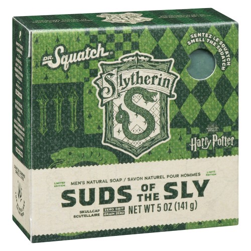 Dr. Squatch Men's Natural Soap Harry Potter Suds Of The Sly 141 g