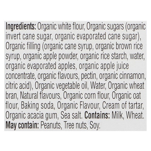 Earth's Best Organic Snack Bars Sunny Day Apple 133 g