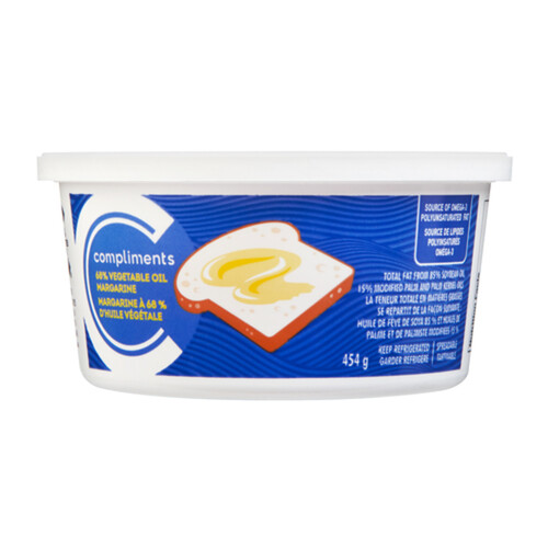 Compliments Margarine Non-Hydrogenated 454 g