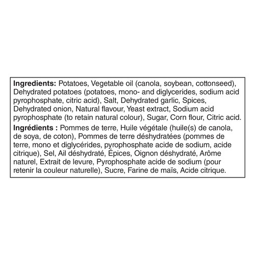 McCain Frozen Potato Bites Chili Garlic 550 g