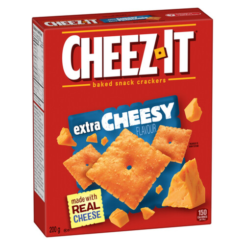 Kellogg's Cheez-It Crackers Extra Cheesy 200 g