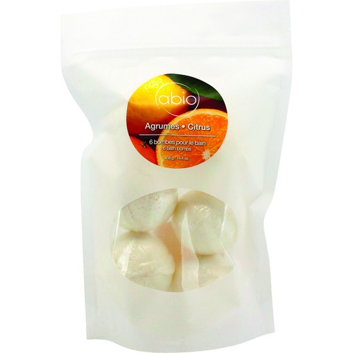 Abio Bath Bomb Aqua Citrus Bag 408 g
