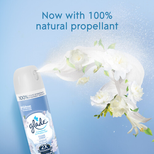 Glade Aerosol Air Freshener Clean Linen 235 g