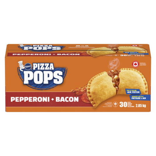 Pillsbury Pizza Pops Pepperoni + Bacon Pizza Snacks 2.85 kg