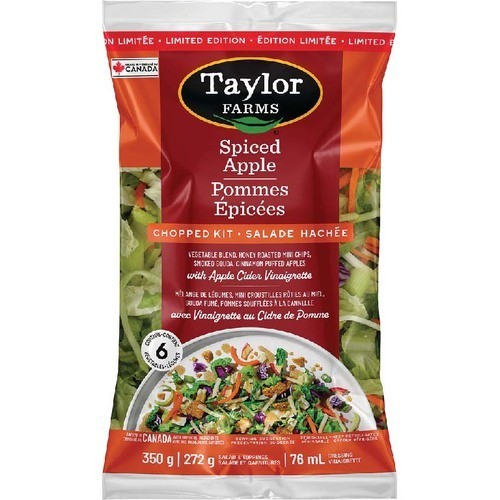 Taylor Farms Salad Kit Spiced Apple 350 g