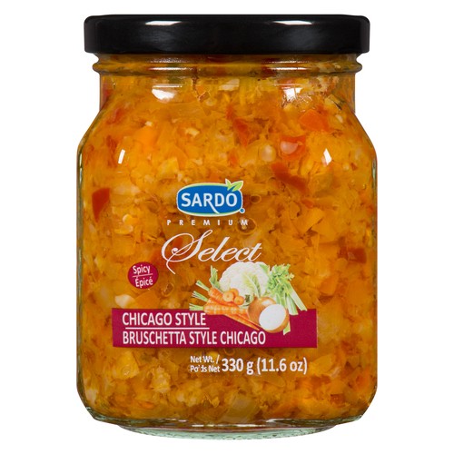 Sardo Bruschetta Chicago Style Spicy 330 g
