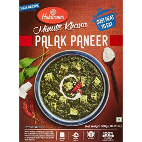 Haldiram Nawabi Palak Paneer 300 g