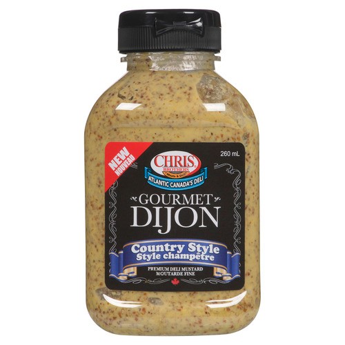 Chris Brothers Dijon Mustard Country Style 260 ml