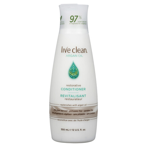 Live Clean Conditioner Argan Oil 350 ml