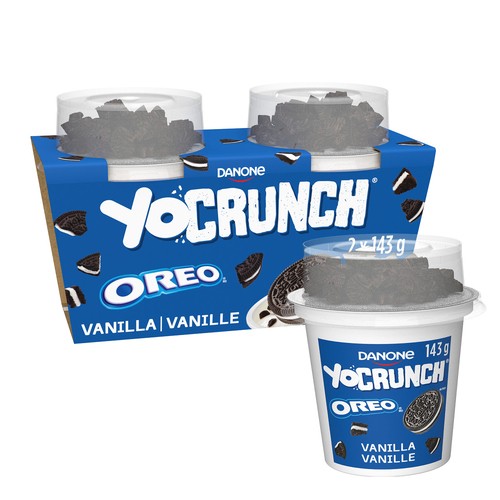Oreo Yo Crunch Yogurt Vanilla And Oreo 2 x 143 g