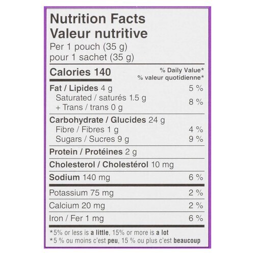 Dare Bear Paws Soft Cookies Molasses 14 Pouches 490 g