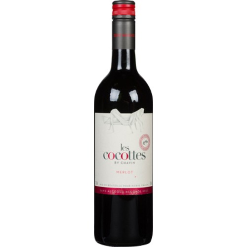 Les Cocottes Non Alcoholic Wine Red 750 ml (bottle)