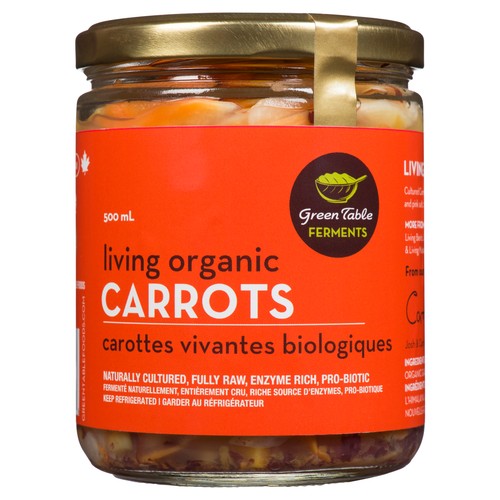 Green Table Organic Living Carrot 500 ml