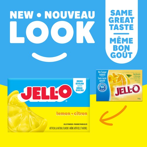 Jell-O Sugar-Free Jelly Powder Lemon 9.1 g