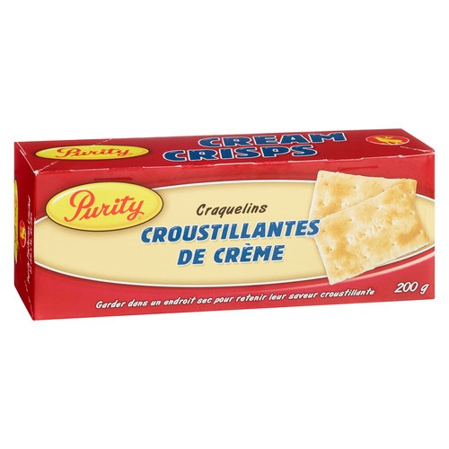 Purity Crackers Crisps Cream 200 g