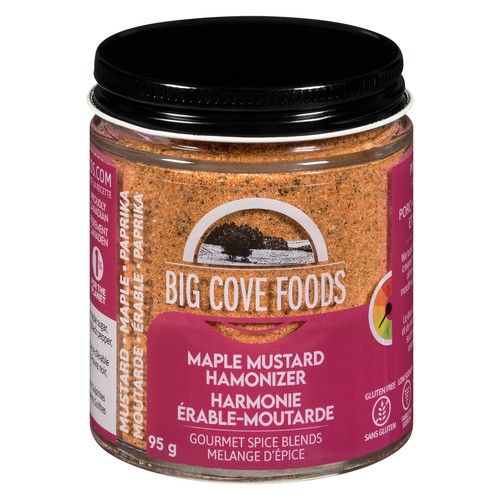 Big Cove Foods Gourmet Spice Blends Maple Mustard Hamonizer 95 g
