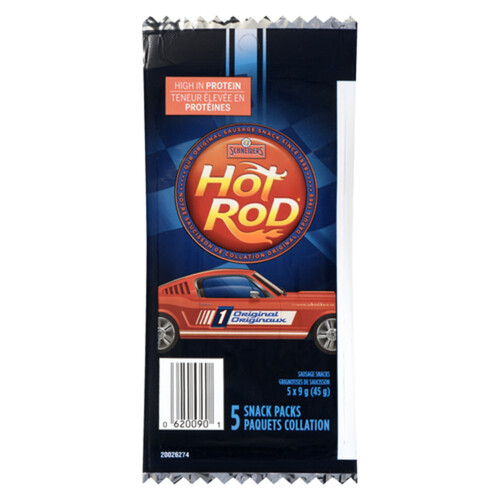 Schneiders Hot Rod Sausage Snacks Original 5 x 9 g