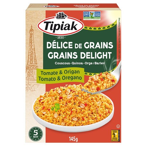 Tipiak Grains Delight Tomato And Oregano 145 g