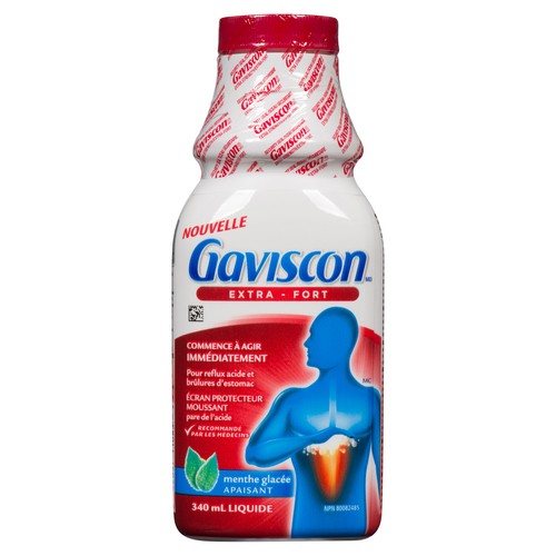 Gaviscon Antacid Extra Strength Icy Mint 340 ml