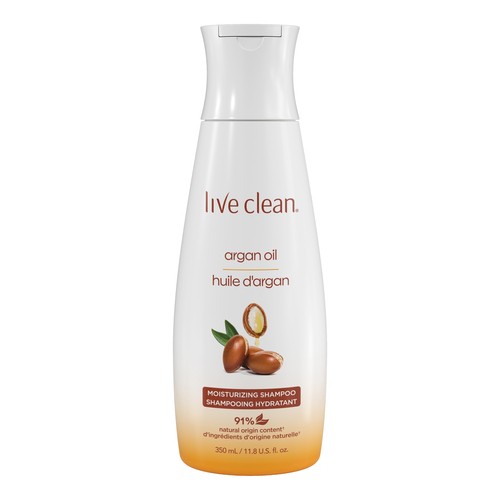 Live Clean Argan Oil Shampoo 350 ml