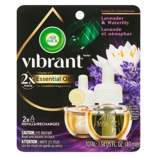 Air Wick Vibrant Scented Oil Lavender & Waterlily 40 ml