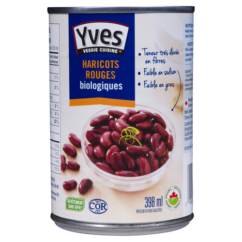 Yves Veggie Cuisine Organic Kidney Beans 398 ml